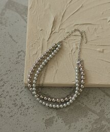 セール】グラデーションボールネックレス/Gradation Ball Necklace