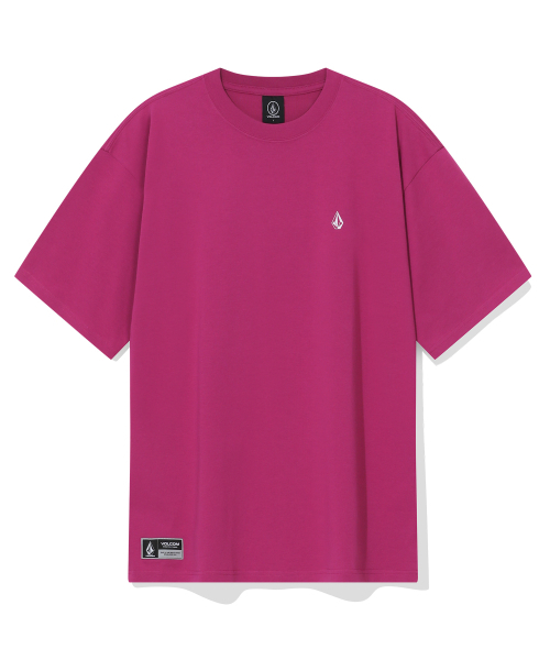 VOLCOM(ボルコム)の「ヒビスカスオーバーサイズ半袖Tシャツ(バイオレット)(Tシャツ/カットソー・レディース・その他・LARGE/SMALL/X-LARGE/MEDIUM)」の3枚目の写真