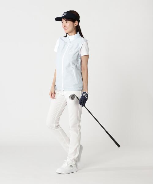 PEARLY GATES(パーリーゲイツ)の「メッシュファンベスト(ベスト・レディース・ネイビー/ブルー・SMALL/LARGE/MEDIUM)」の7枚目の写真