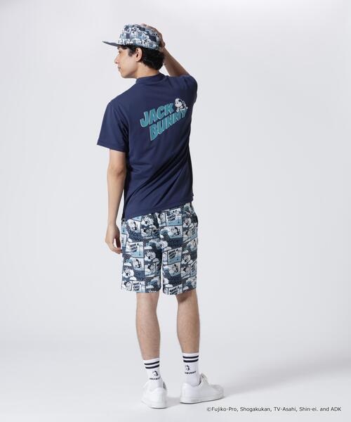 Jack Bunny!!(ジャックバニー)の「【Jack Bunny!!】【ドラえもん】ストレッチジャガード半袖モックネックカットソー(Tシャツ/カットソー・メンズ・ネイビー/オレンジ/ホワイト・X-LARGE/XX-LARGE/MEDIUM/LARGE)」の9枚目の写真