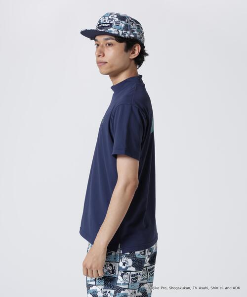 Jack Bunny!!(ジャックバニー)の「【Jack Bunny!!】【ドラえもん】ストレッチジャガード半袖モックネックカットソー(Tシャツ/カットソー・メンズ・ネイビー/オレンジ/ホワイト・X-LARGE/XX-LARGE/MEDIUM/LARGE)」の11枚目の写真