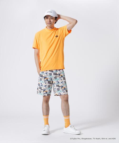 Jack Bunny!!(ジャックバニー)の「【Jack Bunny!!】【ドラえもん】ストレッチジャガード半袖モックネックカットソー(Tシャツ/カットソー・メンズ・ネイビー/オレンジ/ホワイト・X-LARGE/XX-LARGE/MEDIUM/LARGE)」の21枚目の写真