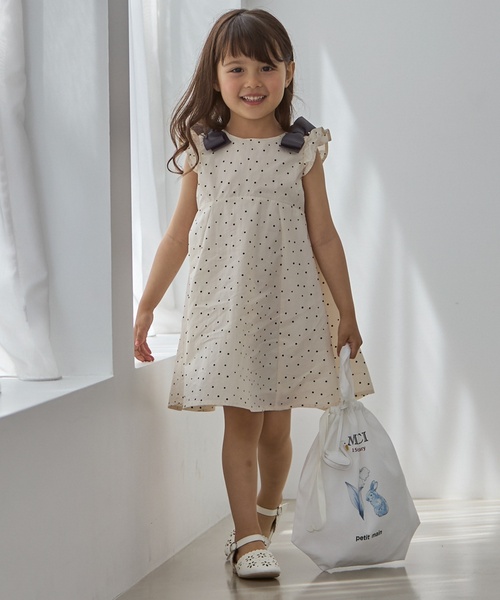 petit main(プティマイン)の「15th girls merci bag(アンサンブル・キッズ・カラフル・90cm)」の4枚目の写真
