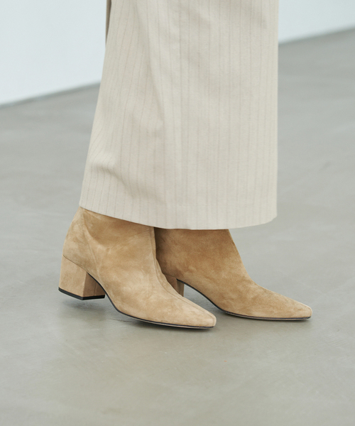 JVAM(ジェーヴィエーエム)の「JVAM/ジェイヴィエーエム SHORT BOOTS ブーツ 40734(ブーツ・レディース・ベージュ/ブラック・35/36/37/38/39)」の3枚目の写真
