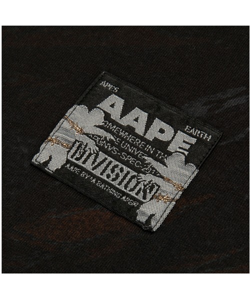 AAPE BY A BATHING APE(エーエイプバイアベイシングエイプ)の「AAPE MAIN TEE(Tシャツ/カットソー・メンズ・ブラック系その他・LARGE/MEDIUM/SMALL)」の4枚目の写真