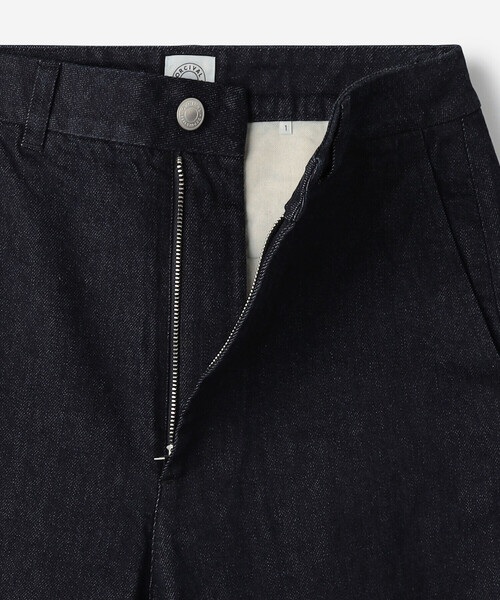 ORCIVAL(オーシバル)の「ORCIVAL | デニム ワイドカーブパンツ INDIGO WOMEN(デニムパンツ・レディース・ダークインディゴブルー・1/2)」の7枚目の写真