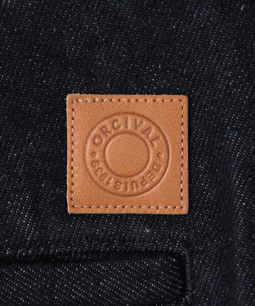 ORCIVAL(オーシバル)の「ORCIVAL | デニム ワイドカーブパンツ INDIGO WOMEN(デニムパンツ・レディース・ダークインディゴブルー・1/2)」の9枚目の写真
