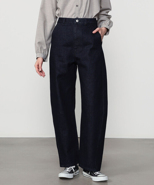 ORCIVAL(オーシバル)の「ORCIVAL | デニム ワイドカーブパンツ INDIGO WOMEN(デニムパンツ・レディース・ダークインディゴブルー・1/2)」の13枚目の写真