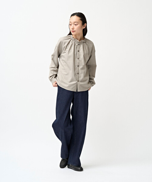 ORCIVAL(オーシバル)の「ORCIVAL | デニム ワイドカーブパンツ INDIGO WOMEN(デニムパンツ・レディース・ダークインディゴブルー・1/2)」の16枚目の写真