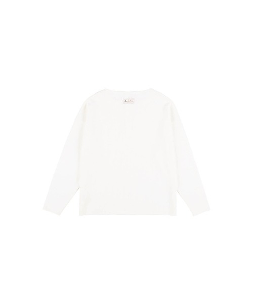 ALEXIA STAM(アリシアスタン)の「Waffle Henley Top /ワッフルヘンリーネックトップス(Tシャツ/カットソー・レディース・ホワイト/チャコールグレー/グレー・FREE)」の7枚目の写真