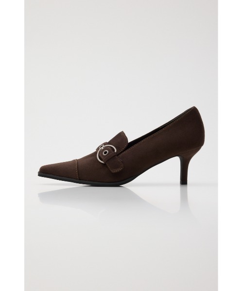 LAGUA GEM（ラグアジェム）の「BELTED SUEDE LIKE パンプス（パンプス・レディース・ブラウン/ベージュ・LARGE/SMALL/MEDIUM）」の3枚目の写真