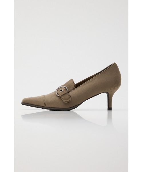 LAGUA GEM（ラグアジェム）の「BELTED SUEDE LIKE パンプス（パンプス・レディース・ブラウン/ベージュ・LARGE/SMALL/MEDIUM）」の6枚目の写真