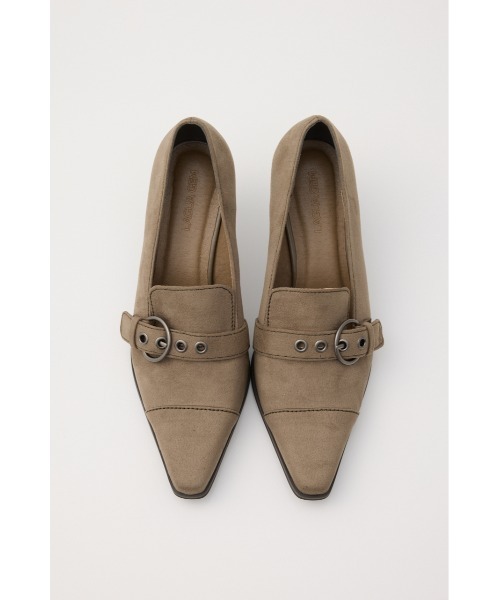 LAGUA GEM（ラグアジェム）の「BELTED SUEDE LIKE パンプス（パンプス・レディース・ブラウン/ベージュ・LARGE/SMALL/MEDIUM）」の8枚目の写真