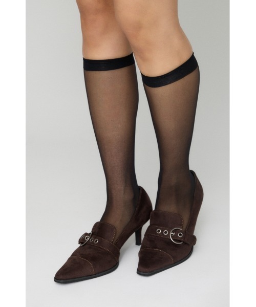 LAGUA GEM（ラグアジェム）の「BELTED SUEDE LIKE パンプス（パンプス・レディース・ブラウン/ベージュ・LARGE/SMALL/MEDIUM）」の18枚目の写真