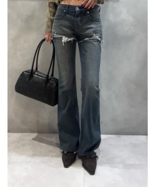 LAGUA GEM（ラグアジェム）の「BELTED SUEDE LIKE パンプス（パンプス・レディース・ブラウン/ベージュ・LARGE/SMALL/MEDIUM）」の21枚目の写真