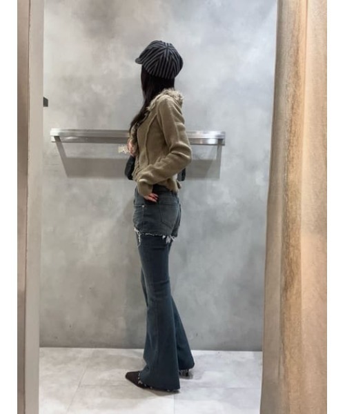 LAGUA GEM（ラグアジェム）の「BELTED SUEDE LIKE パンプス（パンプス・レディース・ブラウン/ベージュ・LARGE/SMALL/MEDIUM）」の20枚目の写真