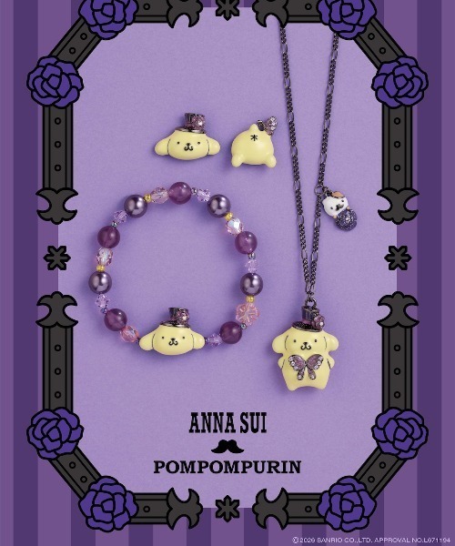 ANNA SUI(アナスイ)の「ANNA SUI×POMPOMPURIN ピアス(ピアス(両耳用)・レディース・イエロー・ONE SIZE)」の3枚目の写真