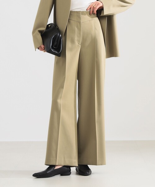 Demi-Luxe BEAMS(デミルクス ビームス)の「プレシャス ハイウエスト パンツ(その他パンツ・レディース・カーキ/ホワイト系その他5・36/38)」の6枚目の写真