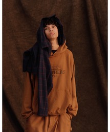 68&BROTHERS / HE LOGO PULLOVER SWEAT HOODIE