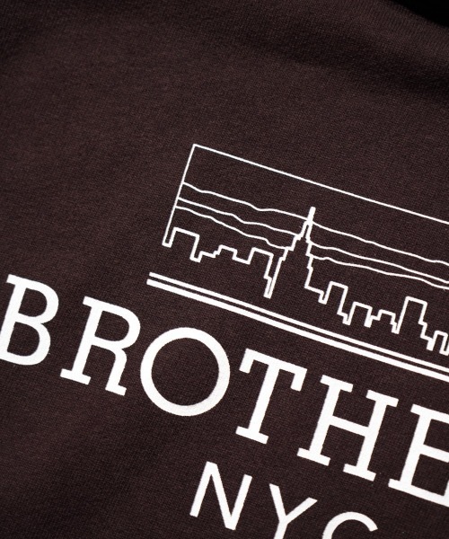 68&brothers(シックスティエイトアンドブラザーズ)の「68&BROTHERS / HE LOGO PULLOVER SWEAT HOODIE(パーカー・メンズ・ブラック/ダークブラウン/キャメル・MEDIUM/LARGE/X-LARGE)」の19枚目の写真