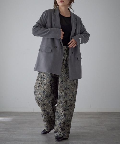 model：163cm. 着用サイズ：FREE
