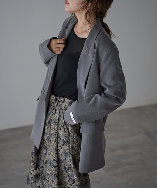 model：163cm. 着用サイズ：FREE
