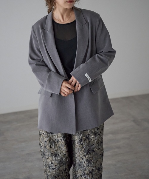 model：163cm. 着用サイズ：FREE