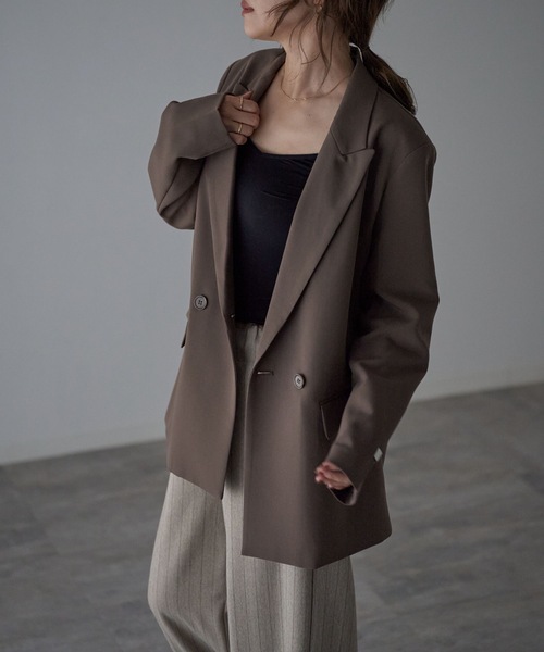 model：163cm. 着用サイズ：FREE