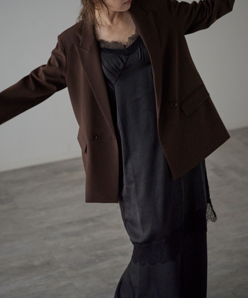 model：163cm. 着用サイズ：FREE