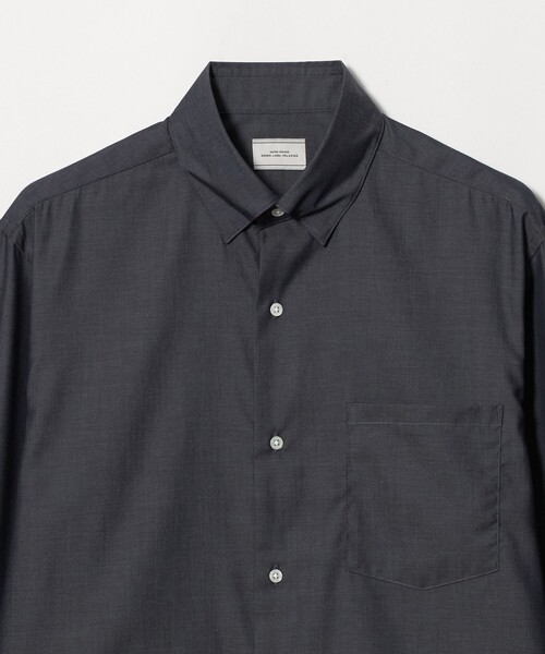 green label relaxing(グリーンレーベルリラクシング)の「エブリット コットン ソリッド リラックス スナップ ボタンダウン シャツ -イージーアイロン-(シャツ/ブラウス・メンズ・ホワイト/ネイビー・M/S/XL/L)」の12枚目の写真