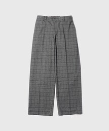 ADAM ET ROPE' | クラシックパターン ウーステテッド ストレートスラックス(スラックス)