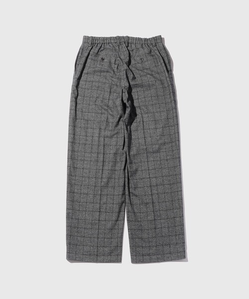 ADAM ET ROPE'(アダムエロペ)の「クラシックパターン ウーステテッド ストレートスラックス(スラックス・メンズ・ネイビー/チャコールグレー・M/L)」の9枚目の写真