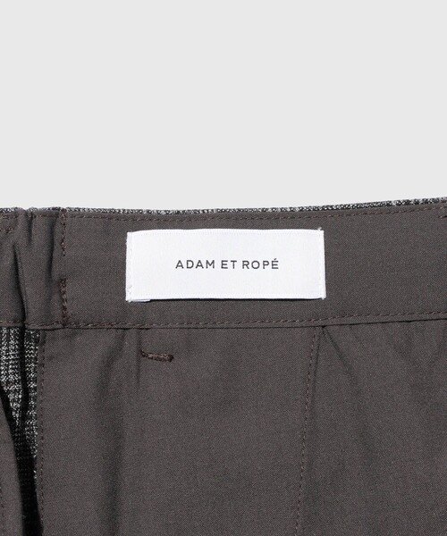 ADAM ET ROPE'(アダムエロペ)の「クラシックパターン ウーステテッド ストレートスラックス(スラックス・メンズ・ネイビー/チャコールグレー・M/L)」の14枚目の写真