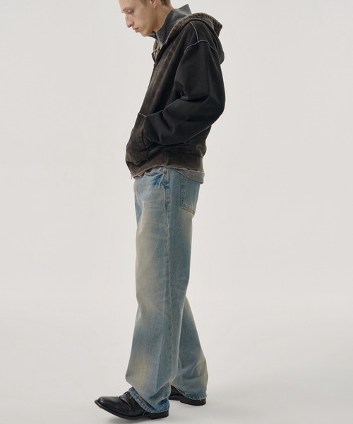 MMIC（エムエムアイシー）の「【MMIC】SHADE LAYER ZIP-UP HOODIE / 【エムエムアイシー】シェ－ドレイヤージップアップフーディー（パーカー・メンズ・ブラック・L/M）」の12枚目の写真