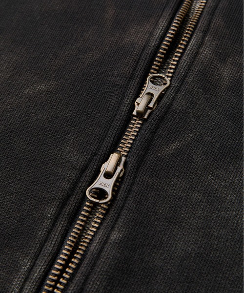 MMIC（エムエムアイシー）の「【MMIC】SHADE LAYER ZIP-UP HOODIE / 【エムエムアイシー】シェ－ドレイヤージップアップフーディー（パーカー・メンズ・ブラック・L/M）」の7枚目の写真