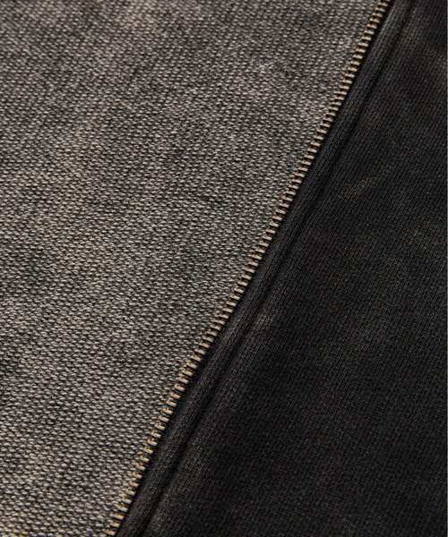 MMIC（エムエムアイシー）の「【MMIC】SHADE LAYER ZIP-UP HOODIE / 【エムエムアイシー】シェ－ドレイヤージップアップフーディー（パーカー・メンズ・ブラック・L/M）」の8枚目の写真
