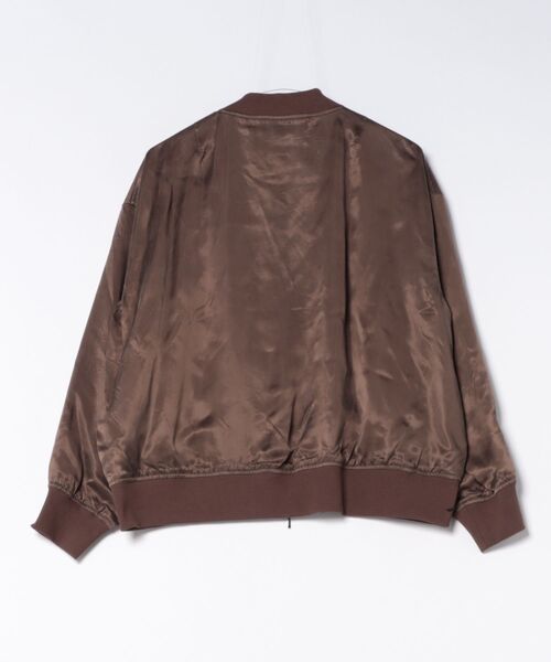 Droite lautreamont(ドロワットロートレアモン)の「キュプラブルゾン(ブルゾン・レディース・ブラウン/ブラック・M)」の15枚目の写真