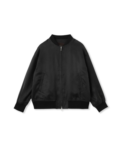 Droite lautreamont(ドロワットロートレアモン)の「キュプラブルゾン(ブルゾン・レディース・ブラウン/ブラック・M)」の13枚目の写真