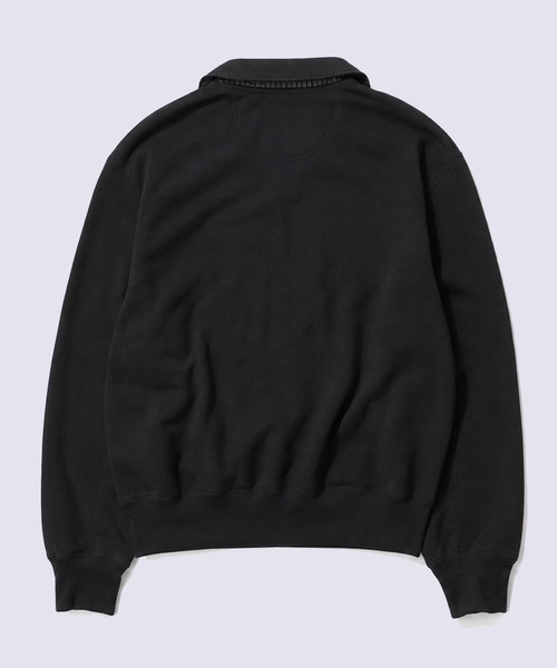 KHOKI(コッキ)の「【KHOKI】Skipper sweatshirt(スウェット・メンズ・ブラック/ライトグレー・2/3)」の3枚目の写真