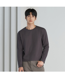 26 FW ユーネックロングスリーブクロップTシャツ (3カラー)