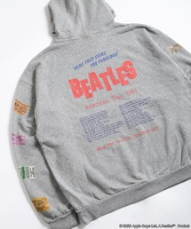 The Beatles / ビートルズ グラフィック 裏毛 プルオーバーパーカー イエローサブマリン / 1964アメリカンツアー