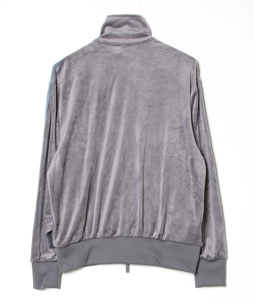 adidas(アディダス)の「ファイヤーバード ベロア トラックトップ / ジャージ / トラックジャケット / アディダスオリジナルス adidas Originals(ジャージ・メンズ・グレー・X-LARGE/LARGE/3XL/XX-LARGE/X-SMALL/SMALL/MEDIUM)」の6枚目の写真