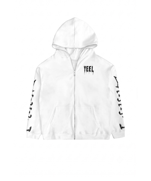 YEEL(ワイイーイーエル)の「エクストラオーディナリー オーバーサイズ ジップアップ ホワイト(パーカー・レディース・その他・FREE)」の3枚目の写真