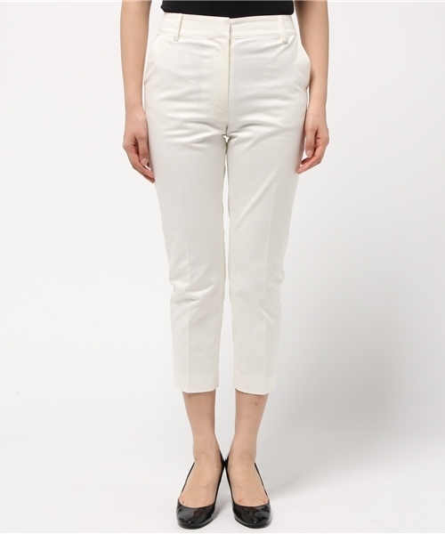 N.(N. Natural Beauty Basic)(エヌエヌナチュラルビューティーベーシック)の「コットンギャバセンタープレスパンツ(その他パンツ・レディース・ホワイト/ベージュ/ネイビー・SMALL/MEDIUM)」の4枚目の写真