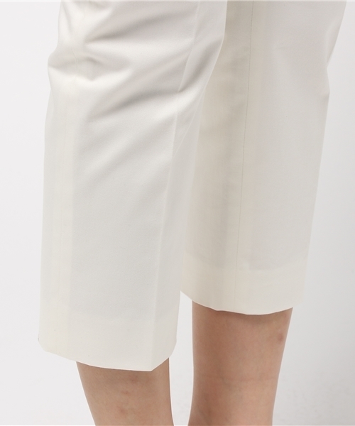N.(N. Natural Beauty Basic)(エヌエヌナチュラルビューティーベーシック)の「コットンギャバセンタープレスパンツ(その他パンツ・レディース・ホワイト/ベージュ/ネイビー・SMALL/MEDIUM)」の10枚目の写真