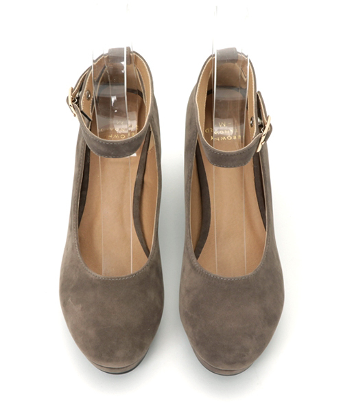 WEGO（ウィゴー）の「WEGO/ストラップパンプス（パンプス・レディース・ブラック/グレー/キャメル/ピンク/ワイン/ブラウン・MEDIUM/LARGE）」の11枚目の写真