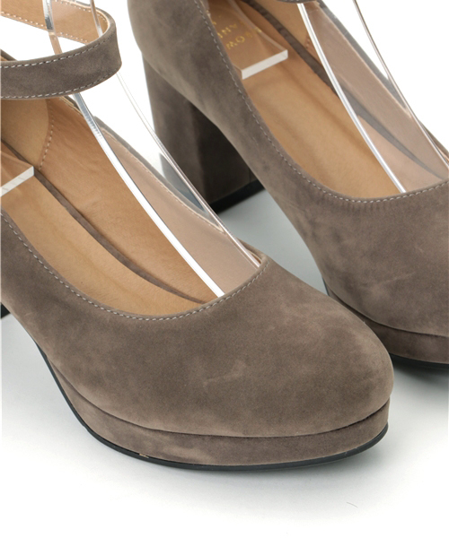 WEGO（ウィゴー）の「WEGO/ストラップパンプス（パンプス・レディース・ブラック/グレー/キャメル/ピンク/ワイン/ブラウン・MEDIUM/LARGE）」の12枚目の写真