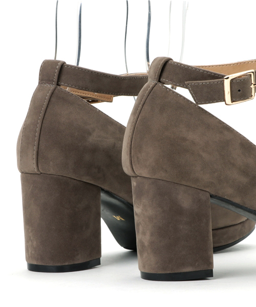 WEGO（ウィゴー）の「WEGO/ストラップパンプス（パンプス・レディース・ブラック/グレー/キャメル/ピンク/ワイン/ブラウン・MEDIUM/LARGE）」の13枚目の写真