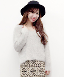 archives | 【予約】Vネックシャギーﾆｯﾄ(ニット/セーター)