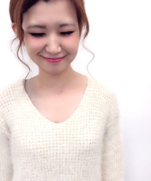 archives(アルシーヴ)の「Vネックシャギーニット(ニット/セーター・レディース・ピンク/アイボリー/ブラック/グレー/ブルー・MEDIUM)」の6枚目の写真